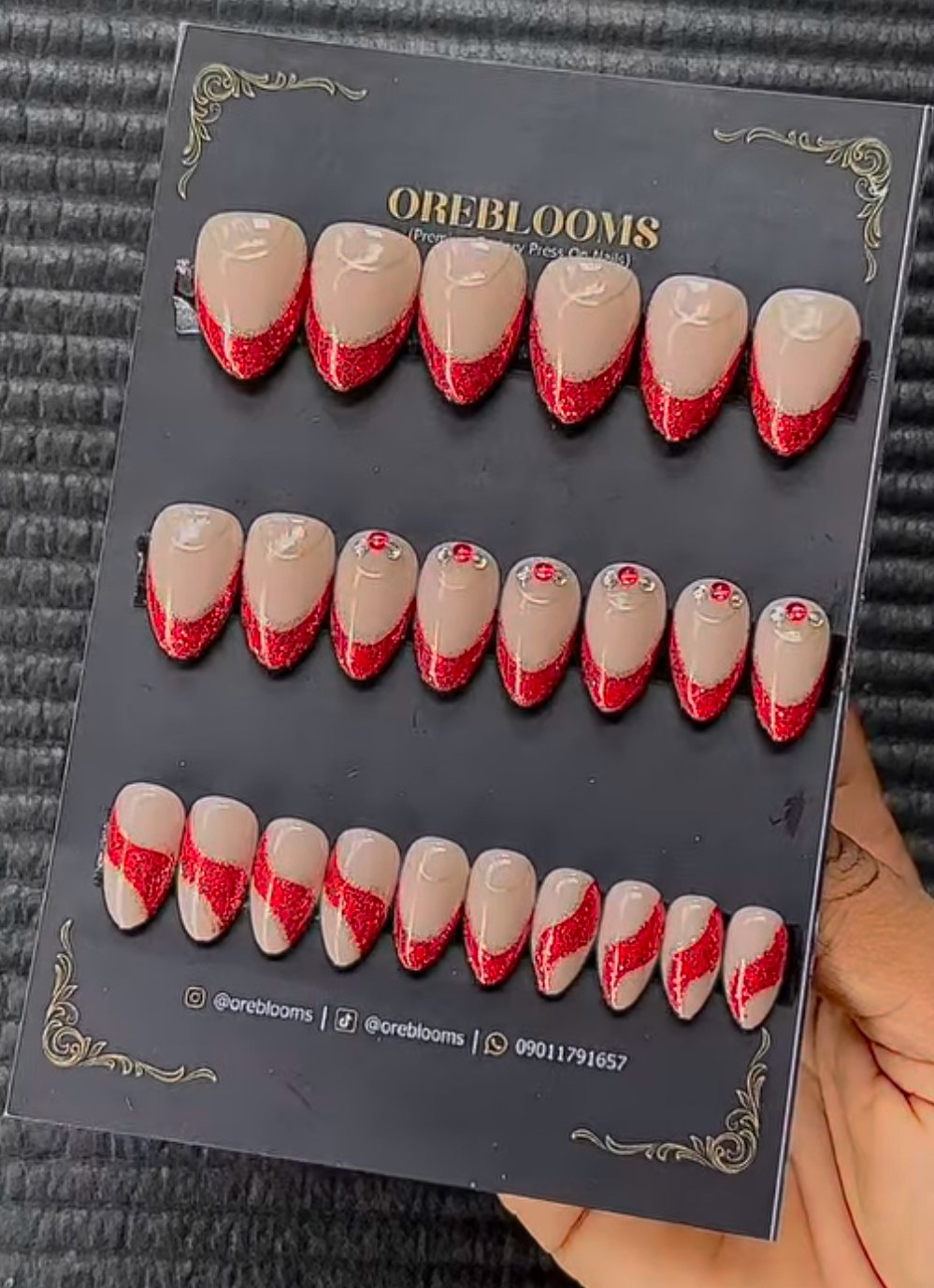 NB4 Red Glitters image