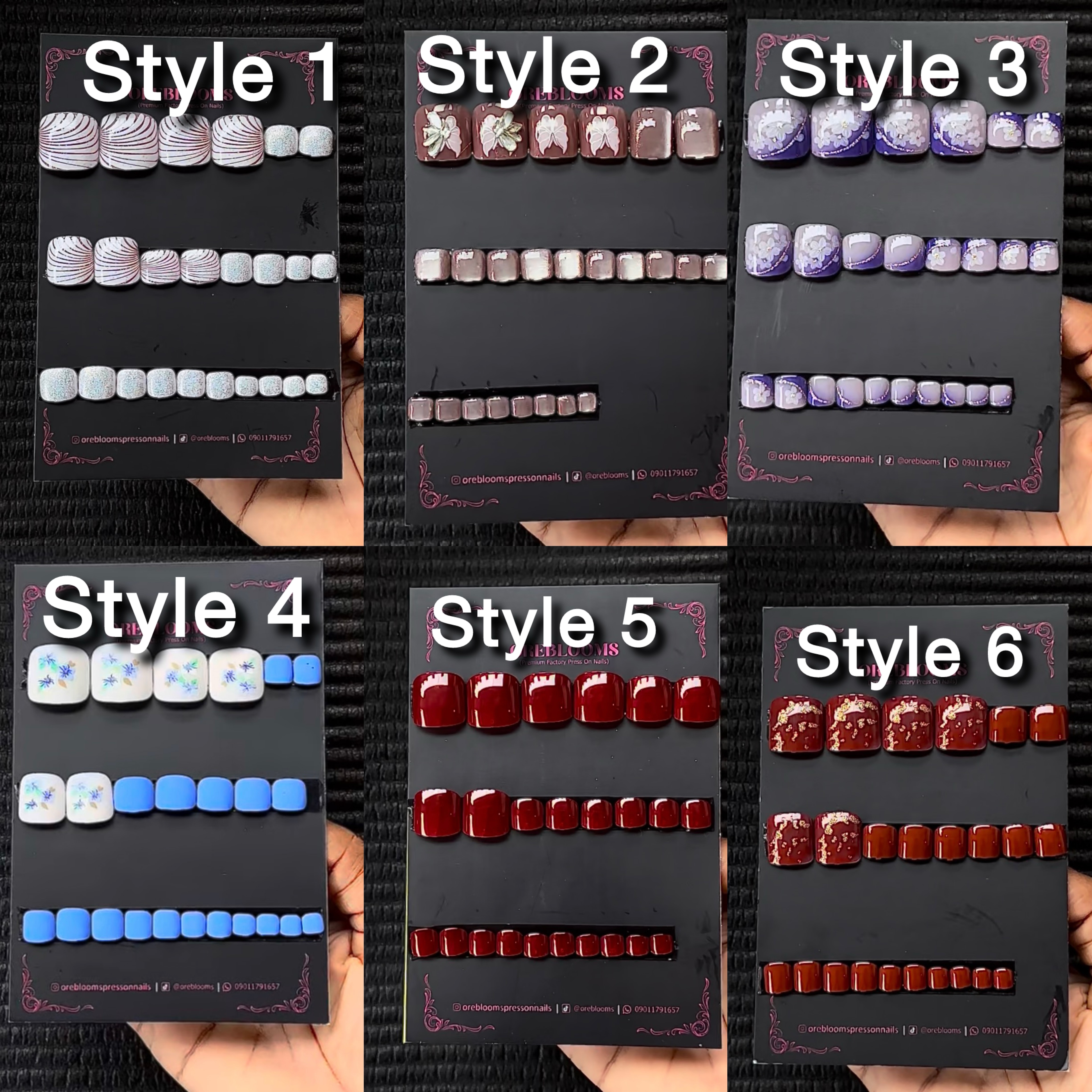 TN48 Multiple Toe Styles image