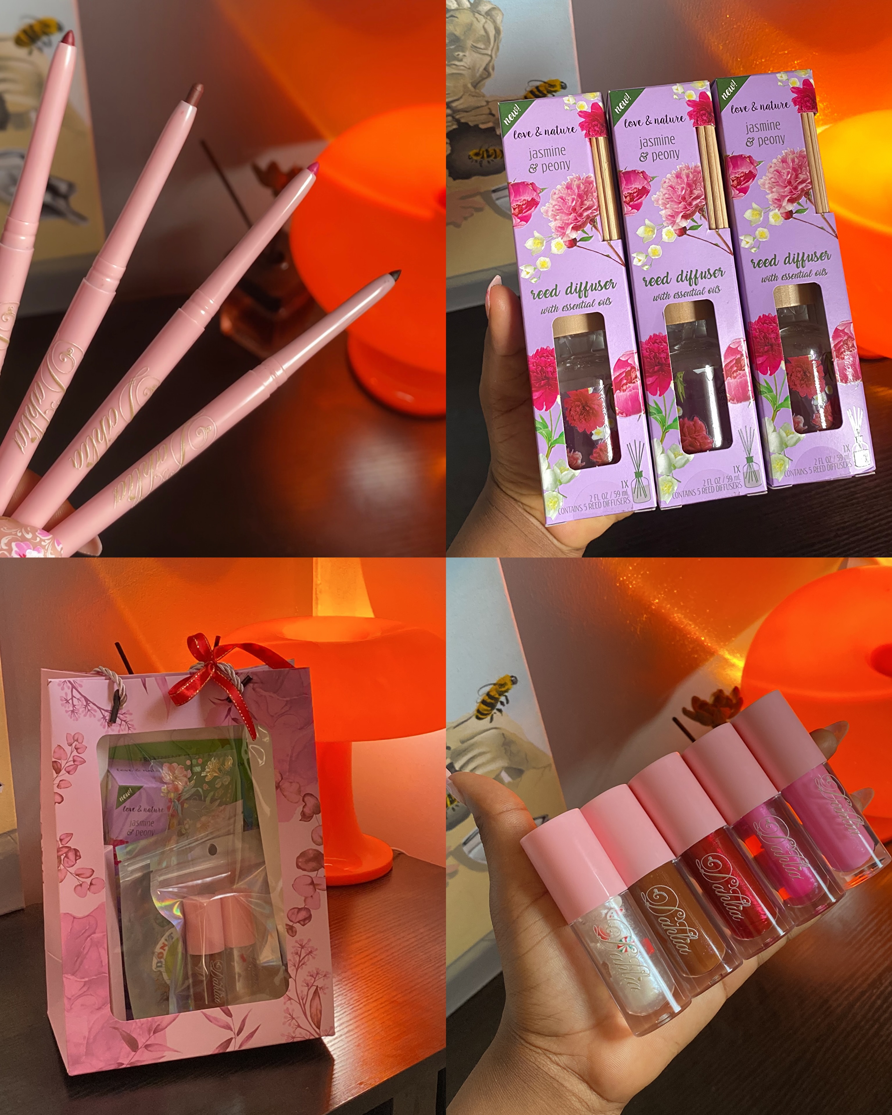 Floral Christmas Gift Bag 🎄💖 image