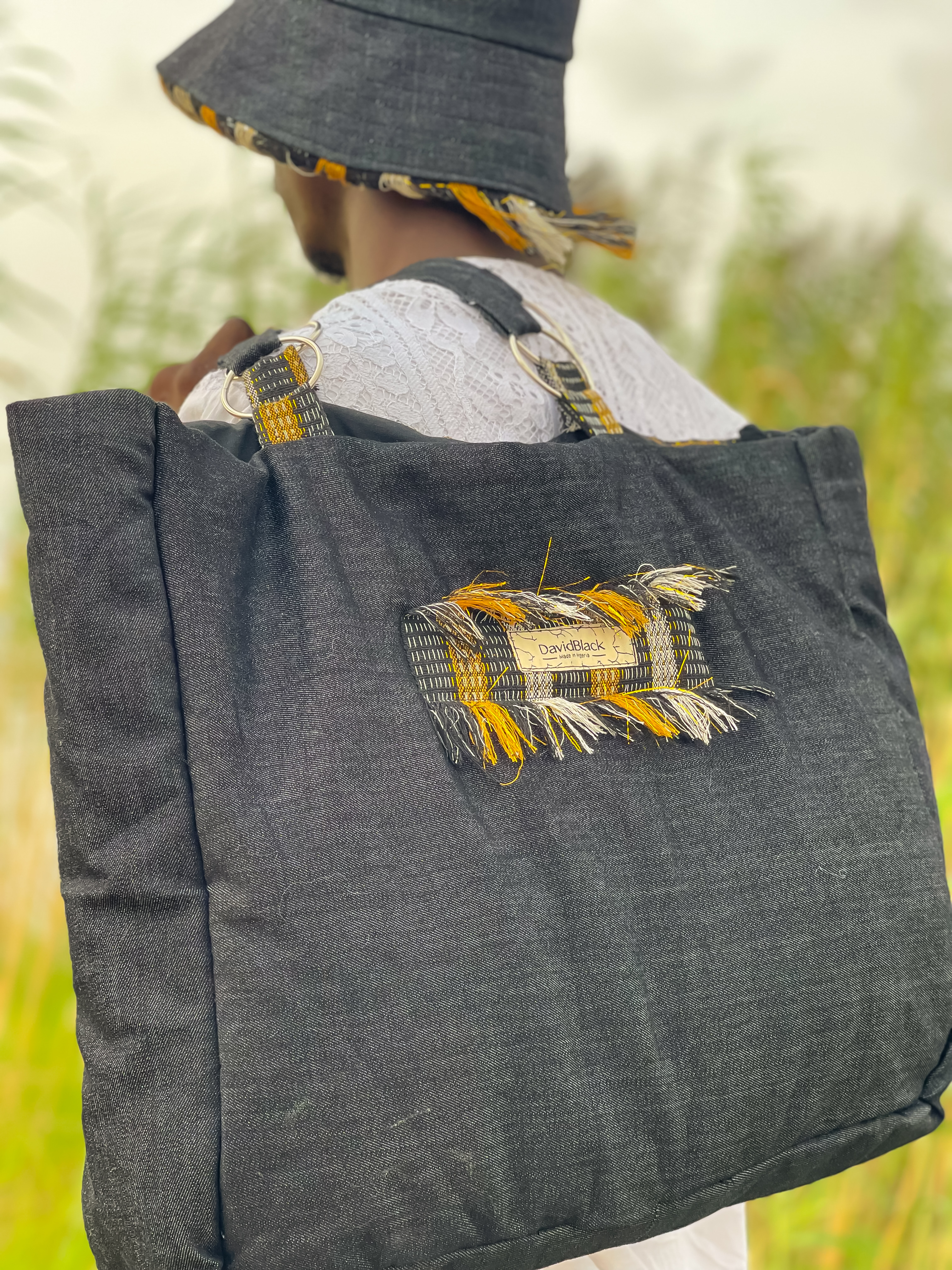 AȘO-DENIM TOTE BAG image