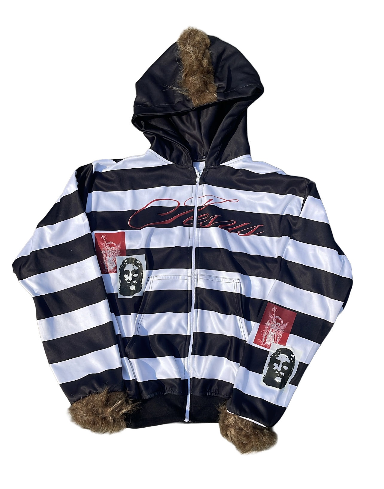 Punk Jesus Hoodie image