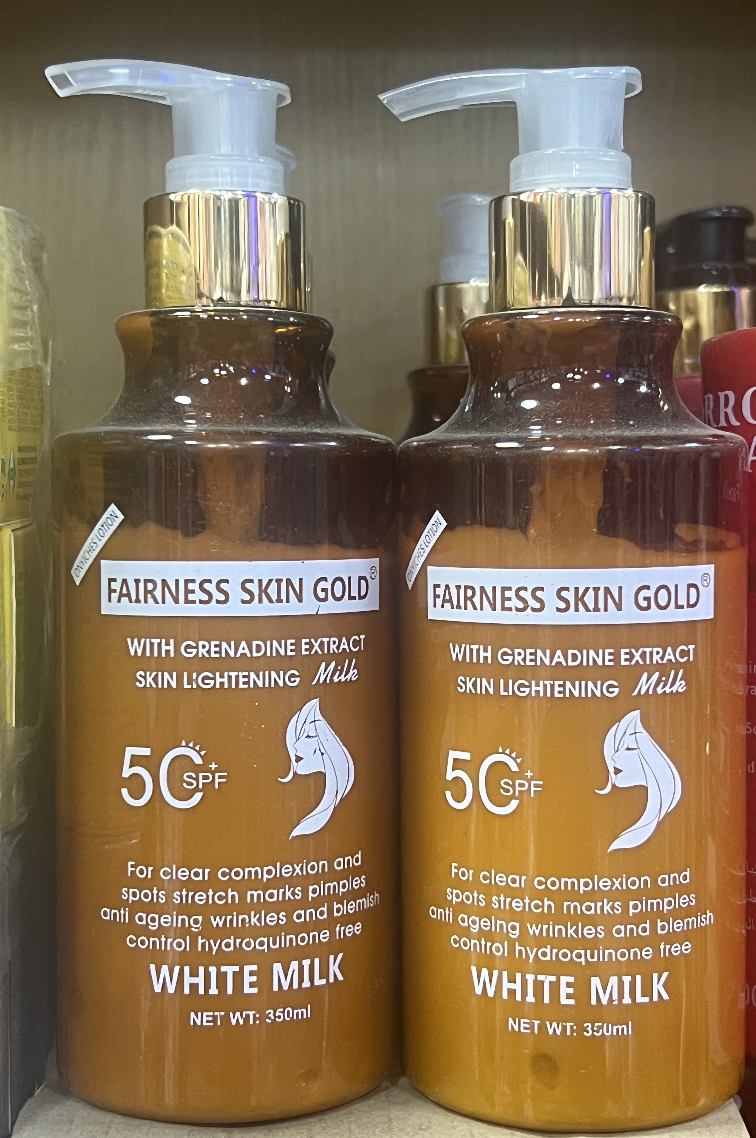 FAIRNESS SKIN GOLD LOTION image