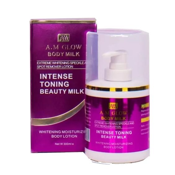A.M GLOW BODY MILK LOTION image