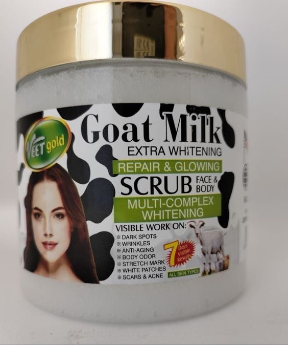 VEET GOLD GOAT MILK SCRUB image