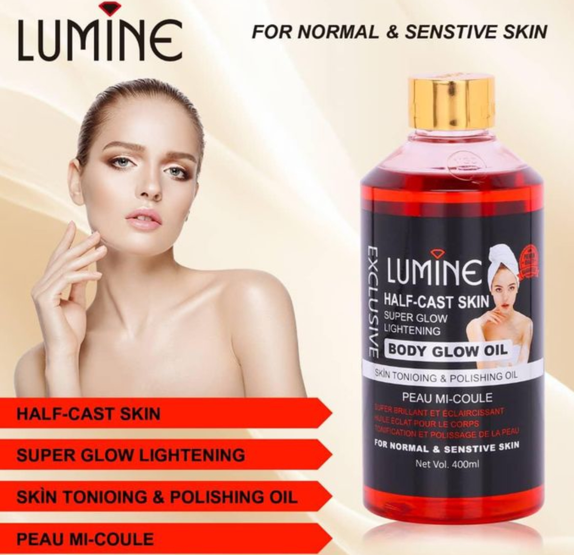 LUMINE HALF CAST GLOW BATH image