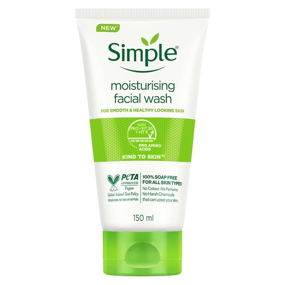 SIMPLE MOISTURIZING FACIAL WASH image