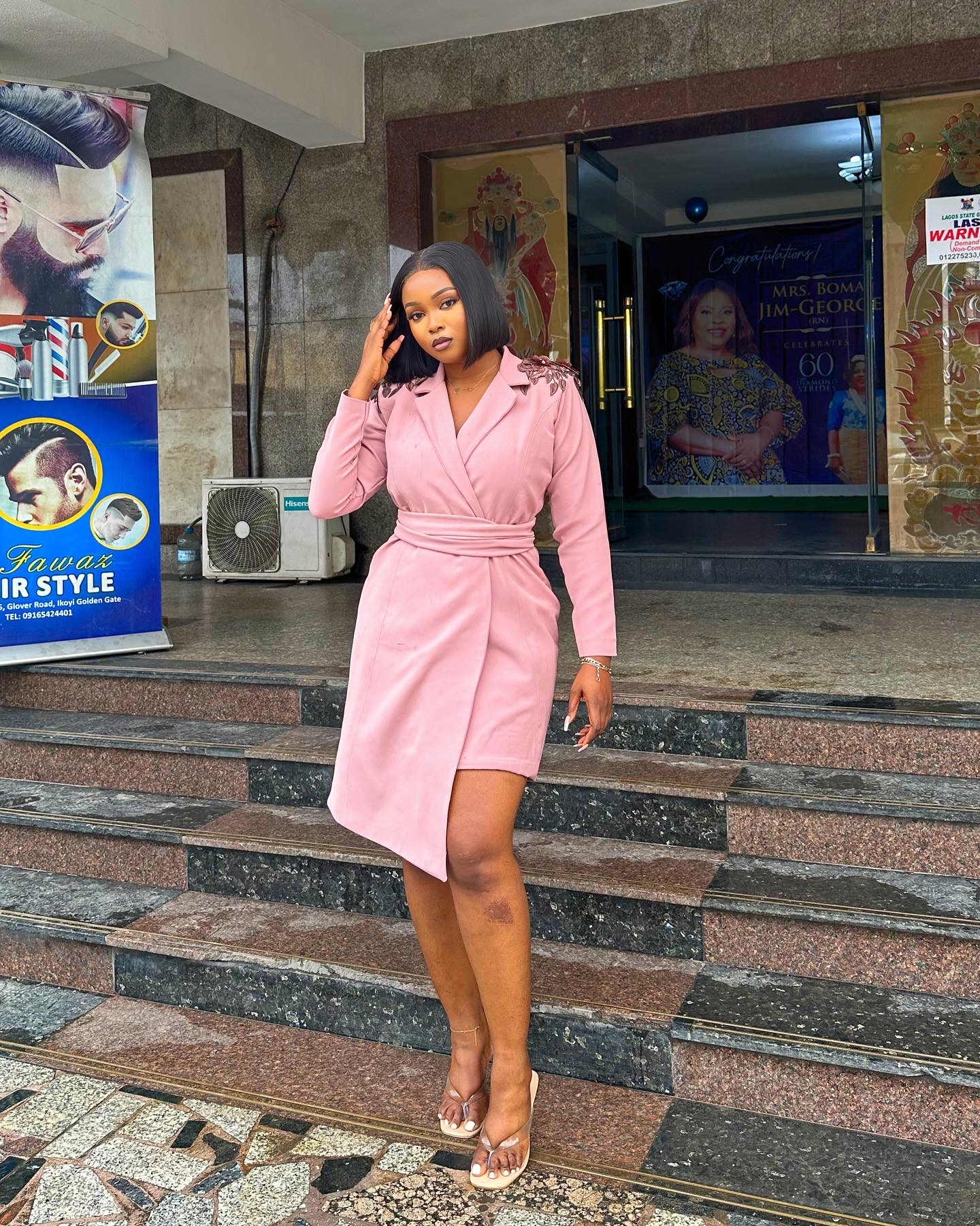 Wrap Blazer dress image