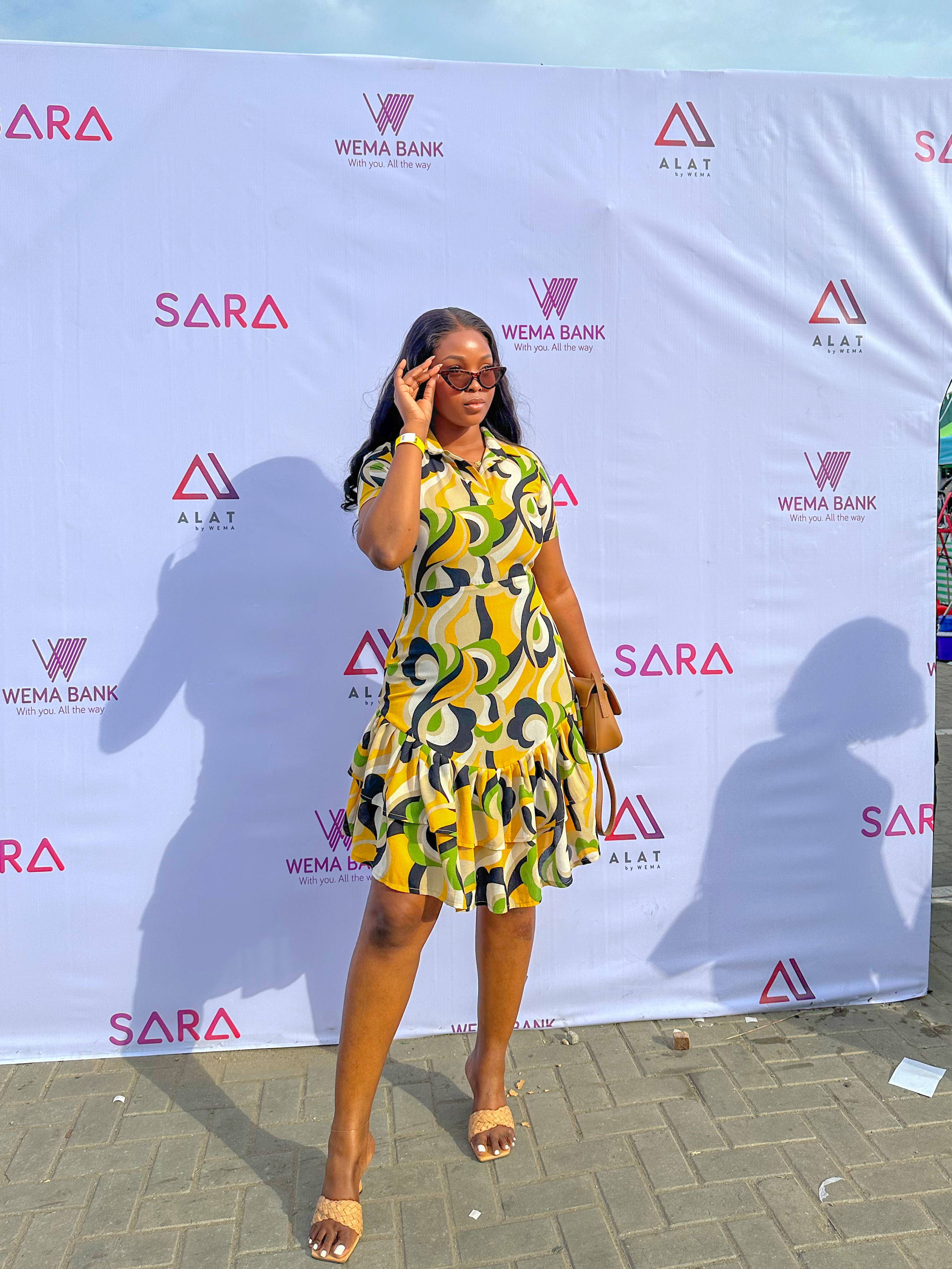 Denise hi-lo dress image