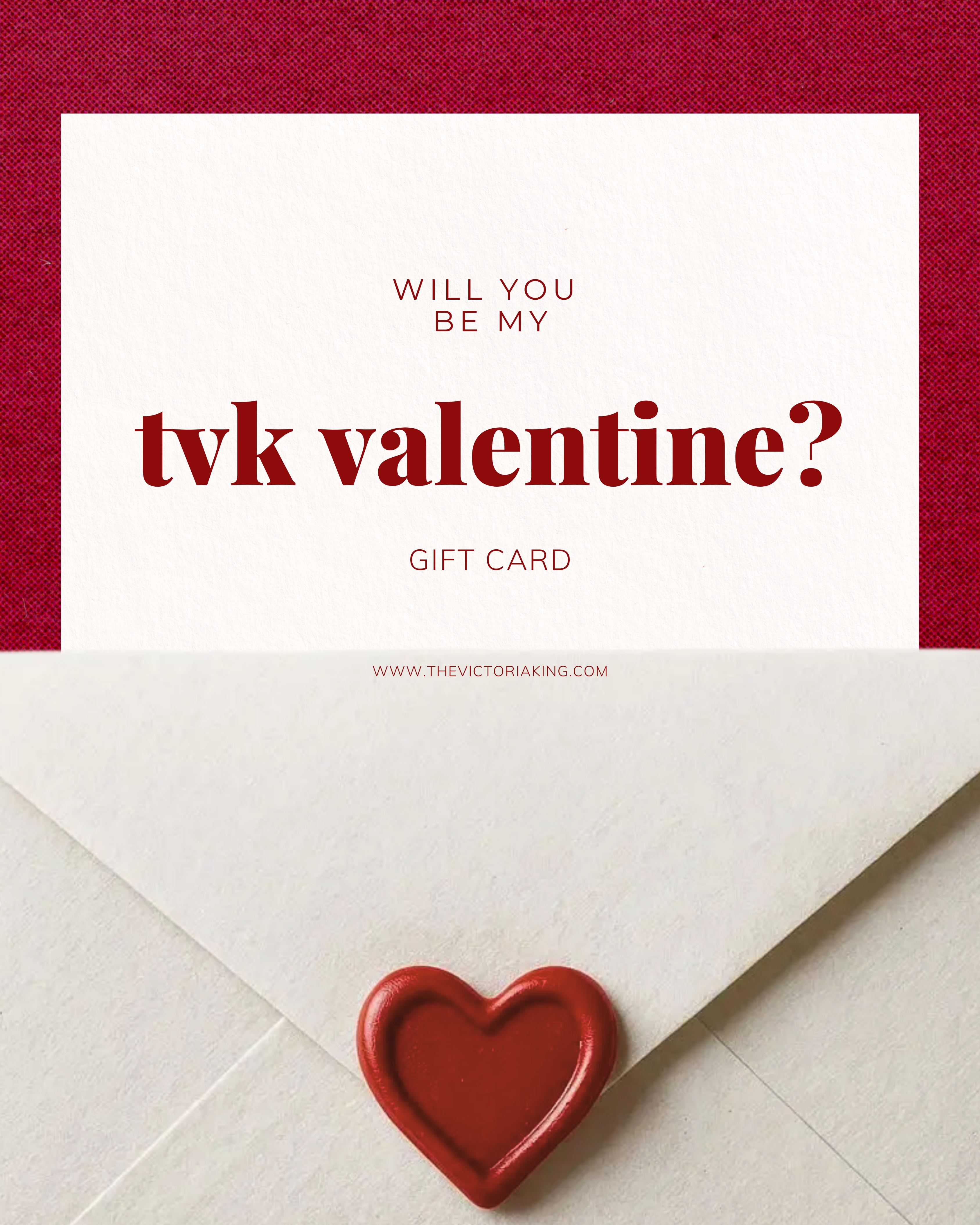 Will you be my tvk Valentine? image