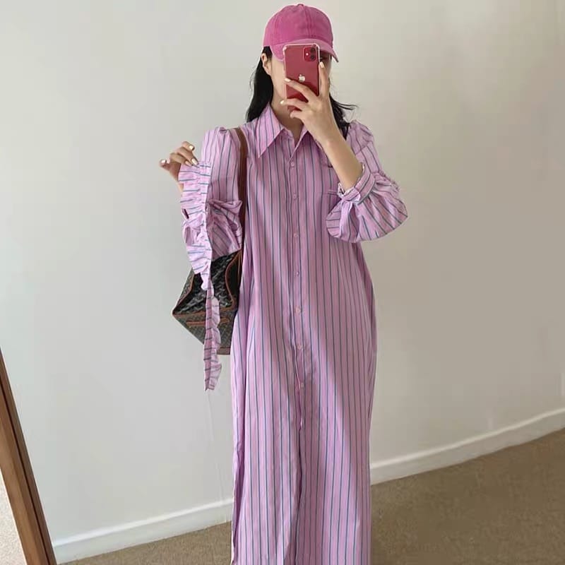 Obsessed with you shirt dress SDZZ873 image