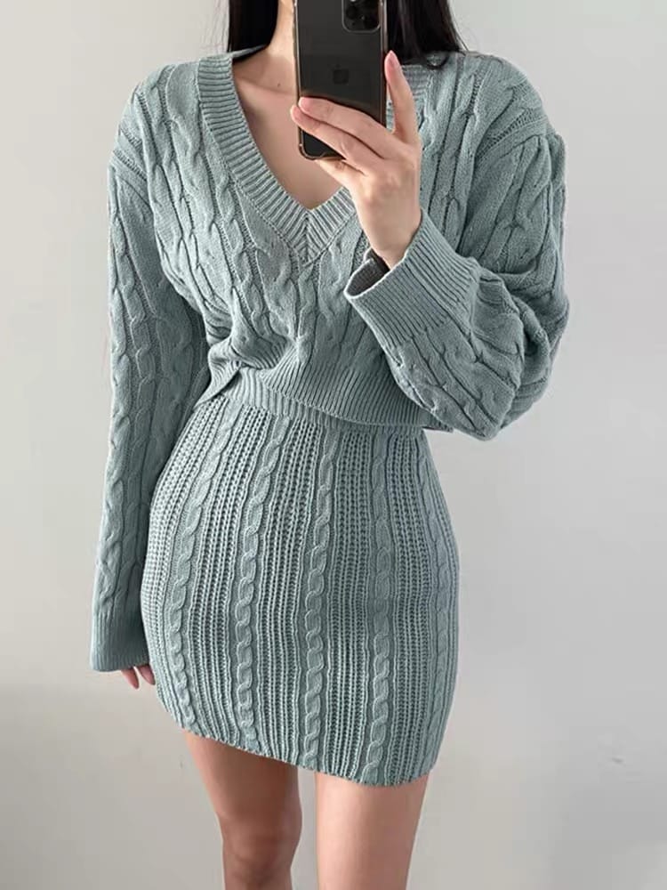 Trip with habibi knitted set TPZZ3447 image