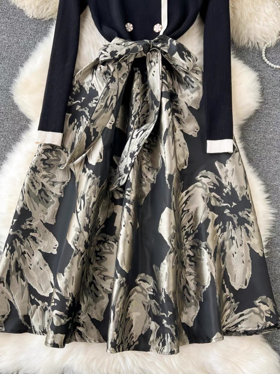 Living glamorously VIP royal dress FD357 image