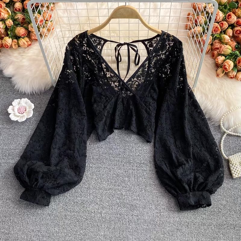 Franchesca lace top TZZ563 image