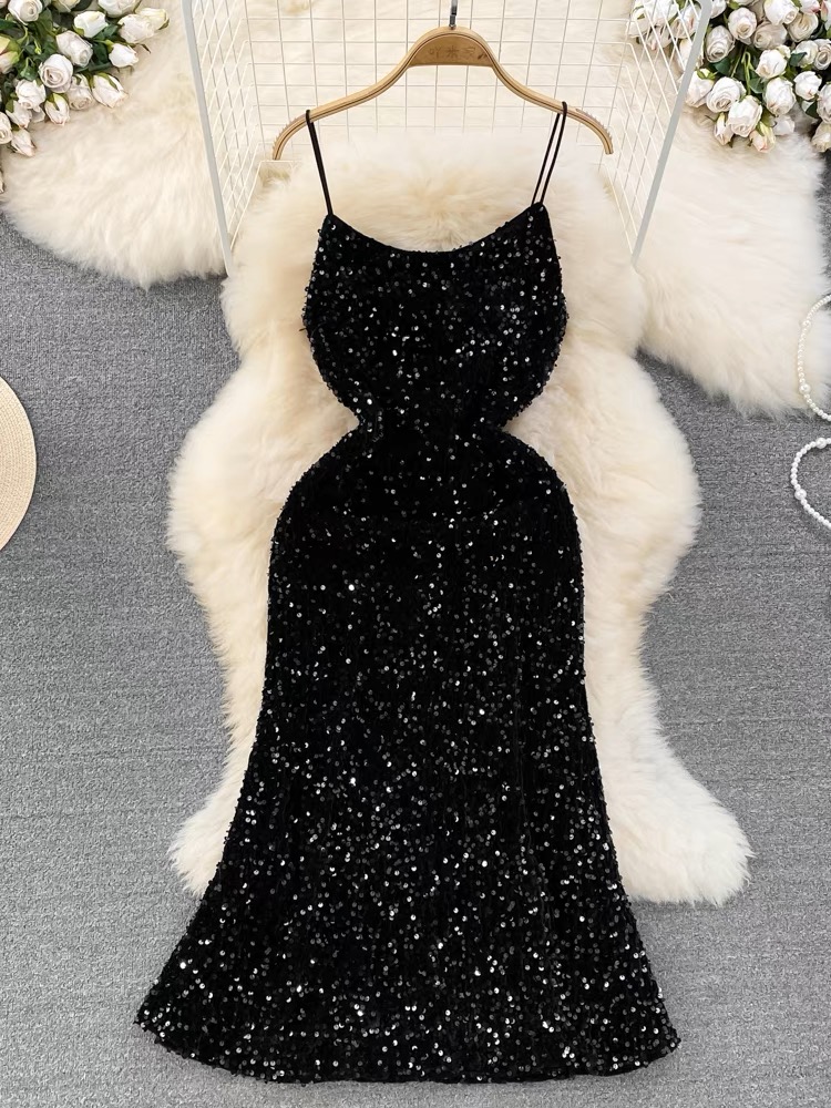 What I like glitter dress EVD24 image