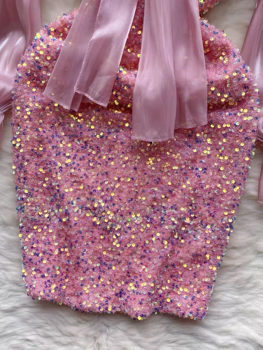 Mad about me sequin dress EBC127 image