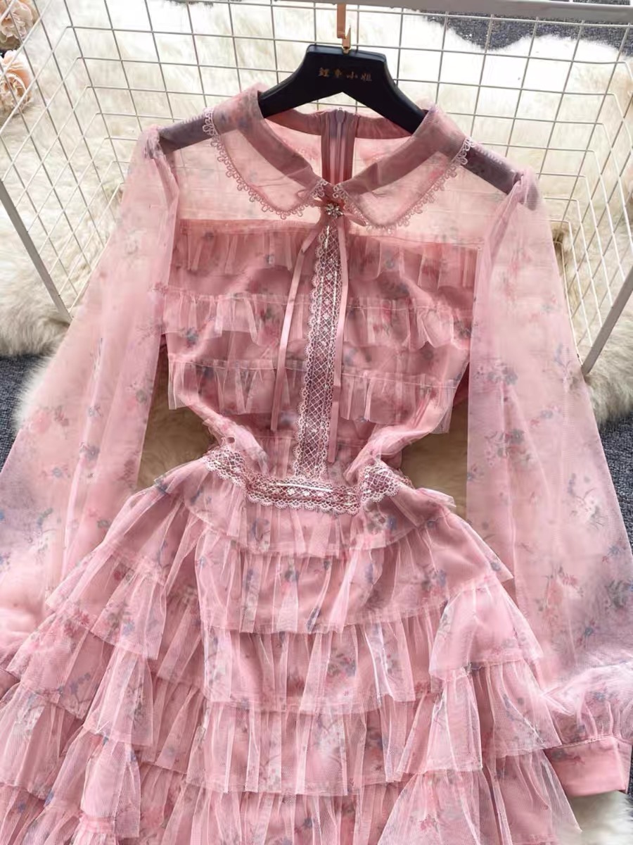 Baddie alert tulle dress FD334 image