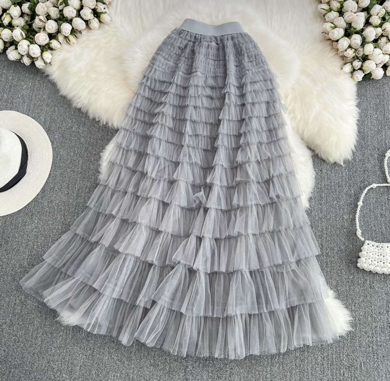 Taken for the day ruffle skirt SZZ189 image