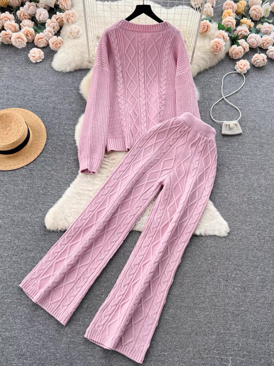 Twin flame knit set TPZZ2571 image