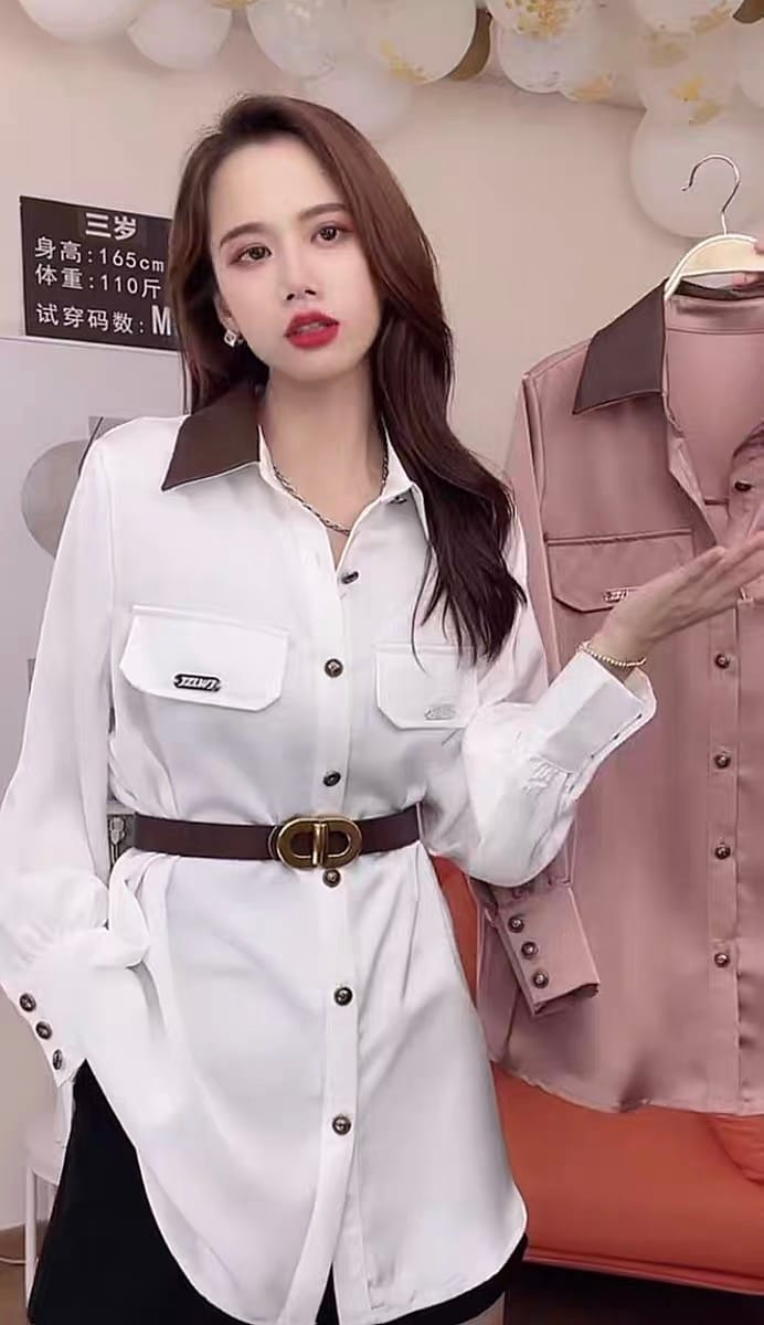 Dinner dates shirt dress SDZZ421 image