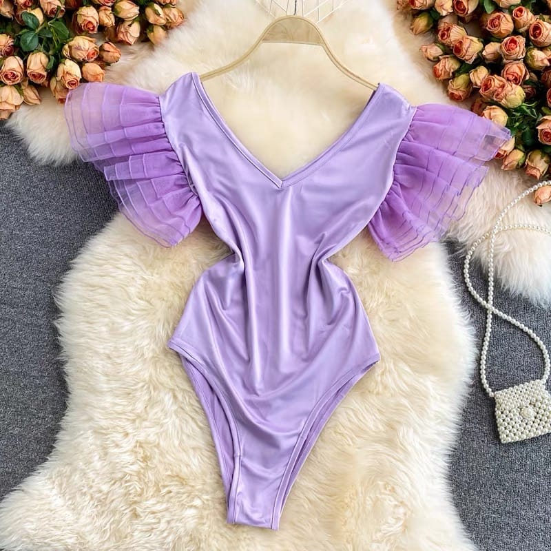 Dreamy co-rds sleeves bodysuit BE101 image