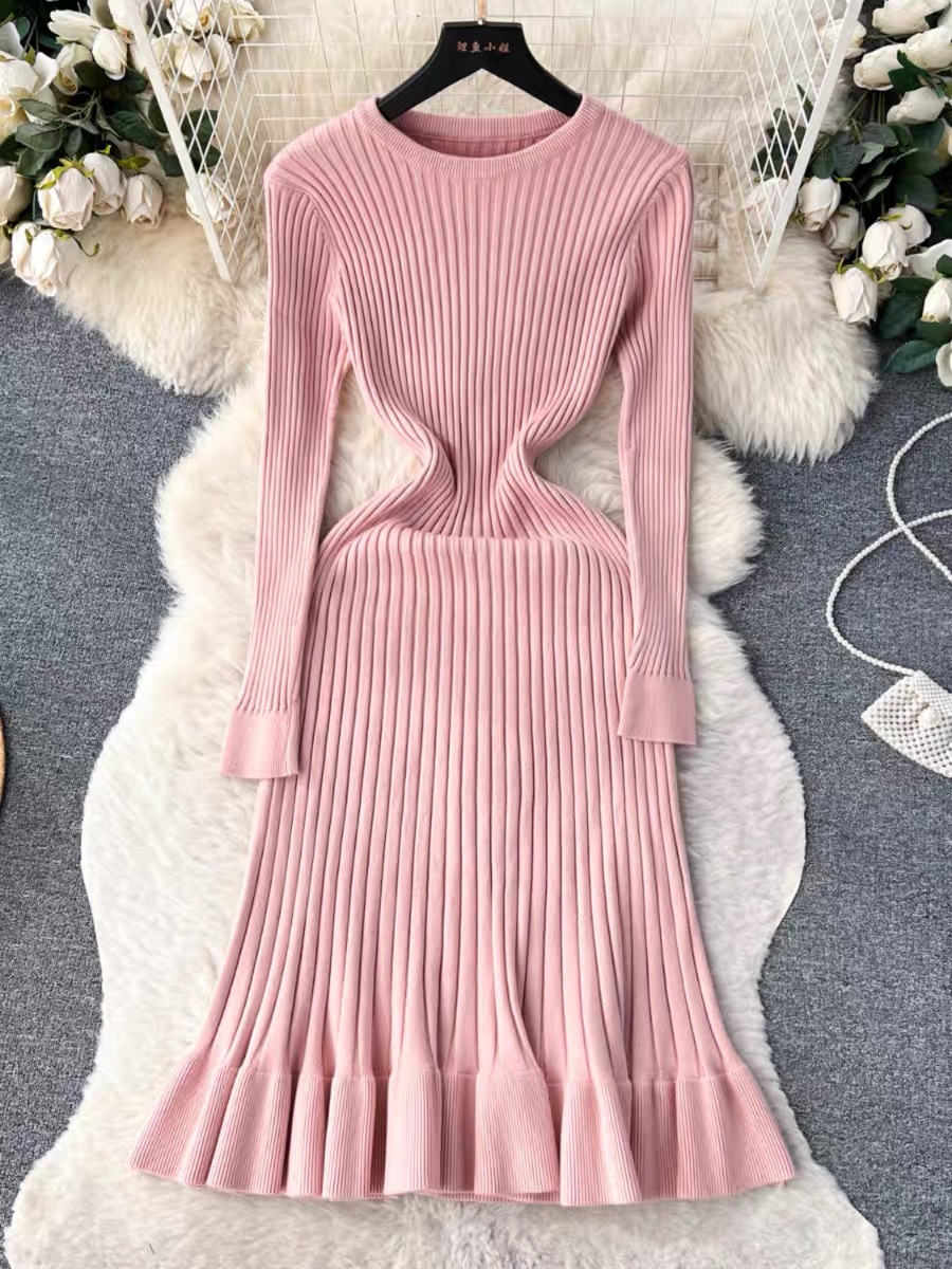 Take notice knitted dress KD166 image