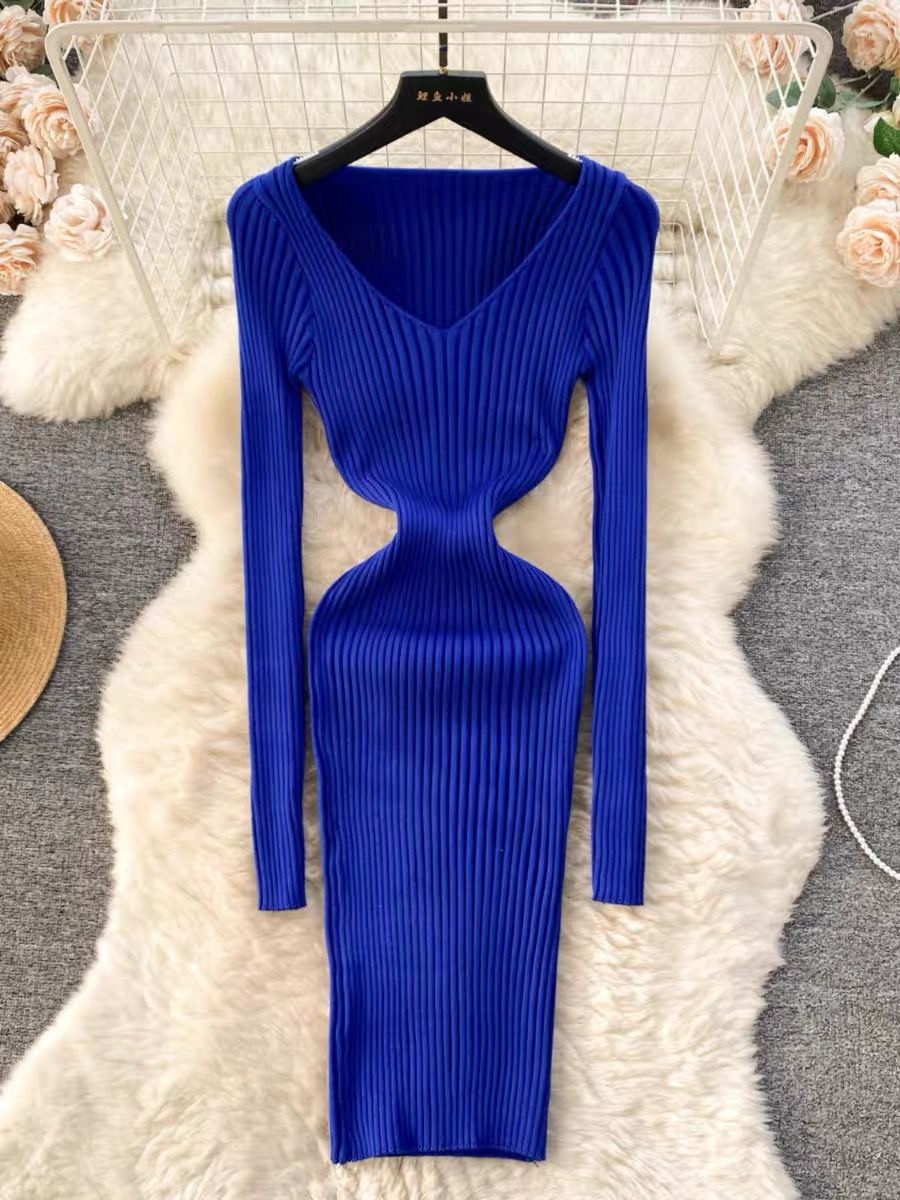 Roll with the flow knitted gown KBC153 image