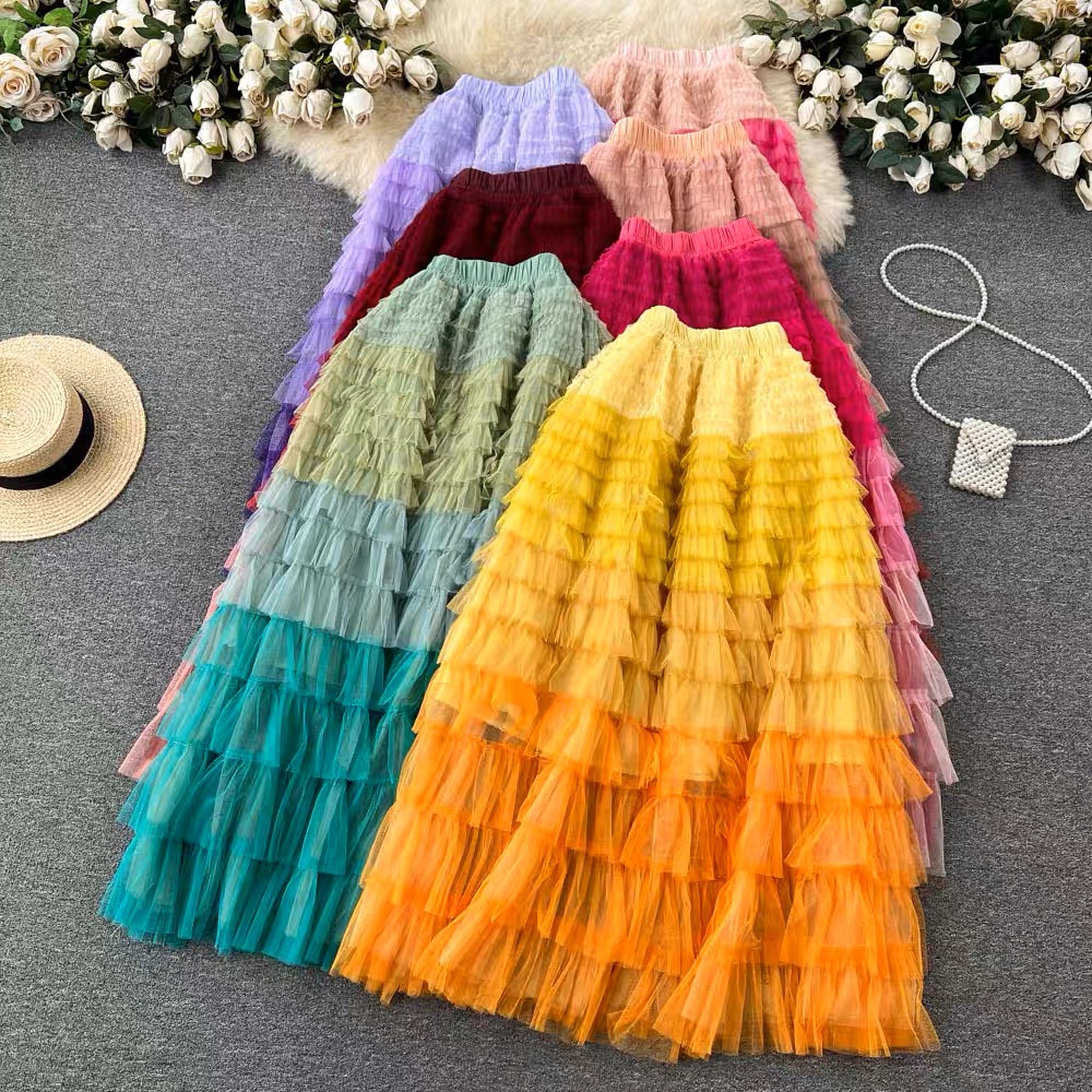 In the stars pleat skirt SZZ217 image