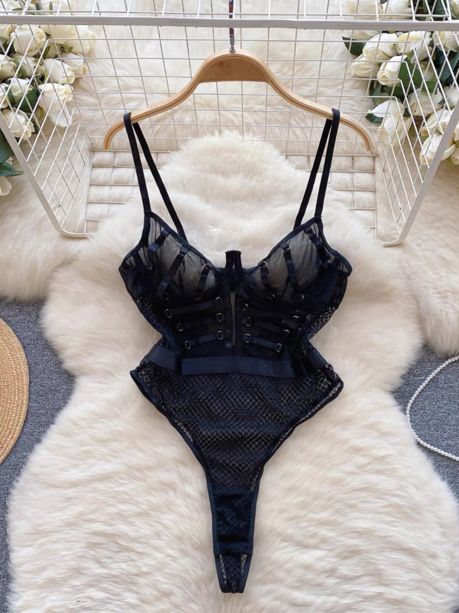 Somebody to love net bodysuit LI143 image
