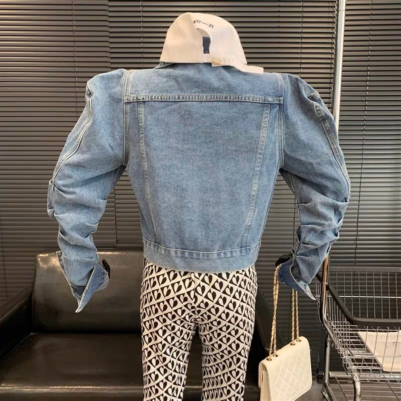 Baby move denim jacket image