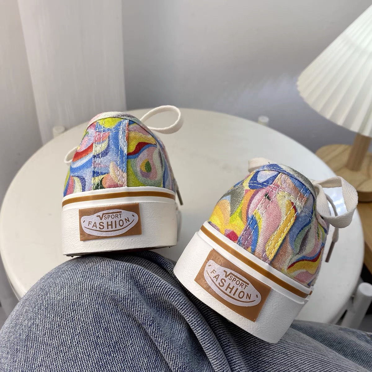 Caroline print sneaks SNZZ242 image