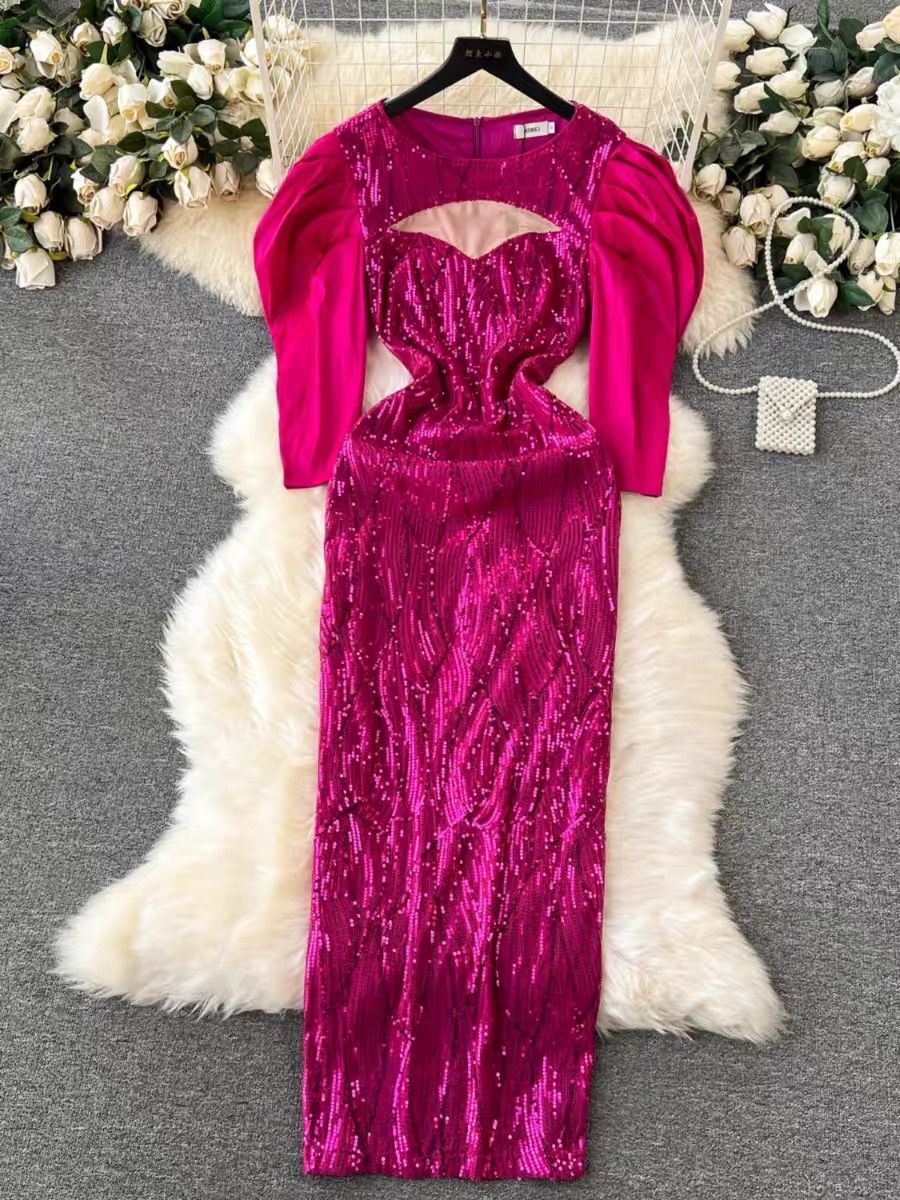 Barbie in sequin party dress EBC87 image