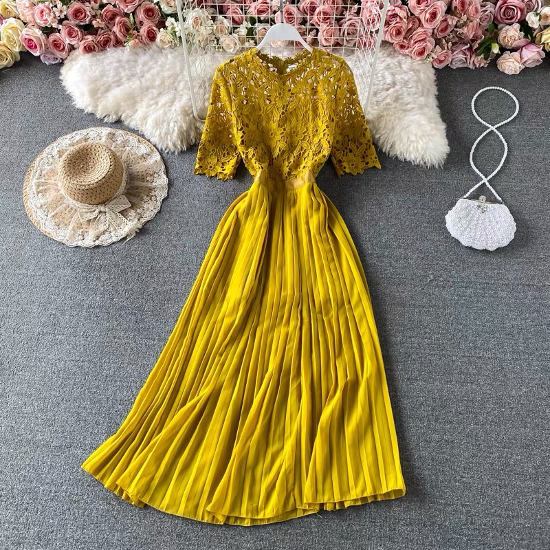 Calling you over top lace dress FD20 image