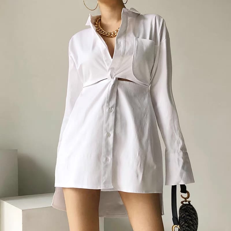 Don’t cut me out shirt dress SDZZ678 image