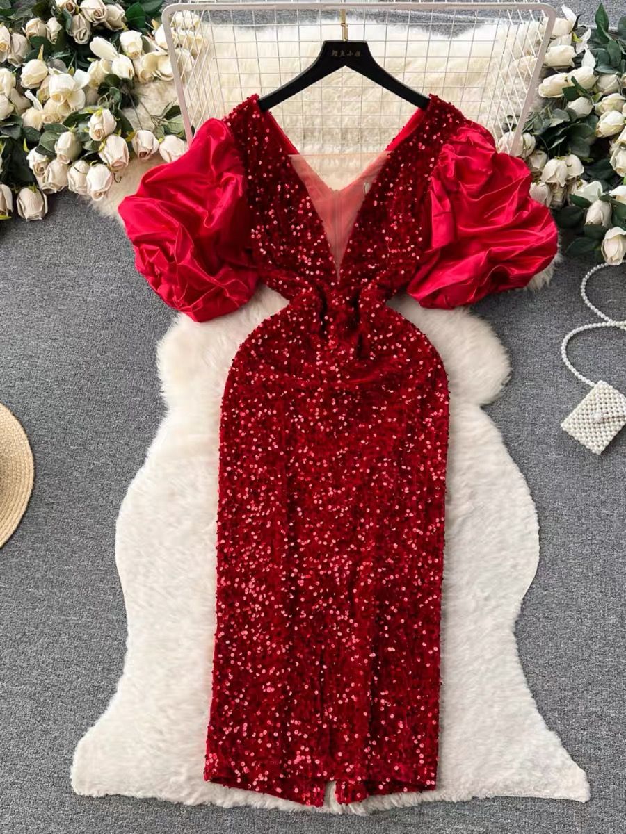 Girl crush sequin dress EBC45 image