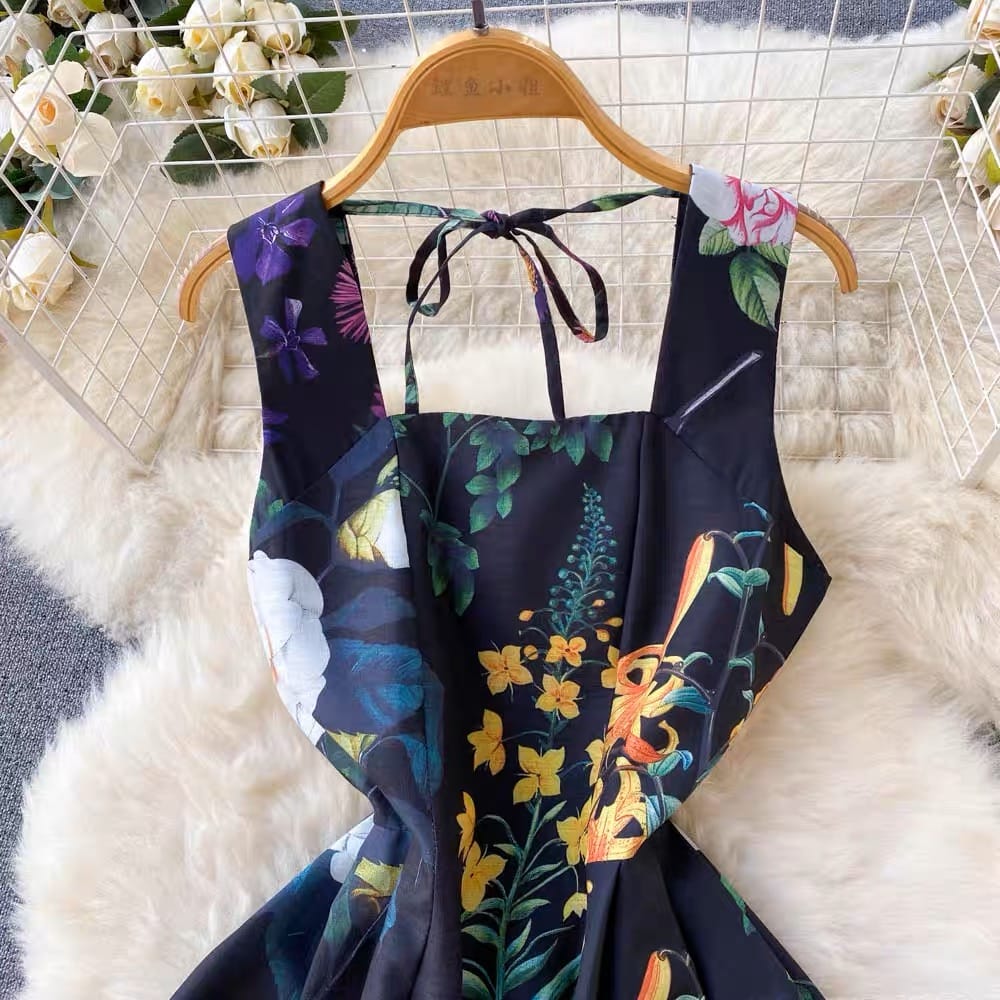 Breaking the rules floral gown FD113 image