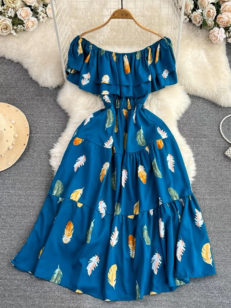 Stepping out off shoulder dress CD232 image