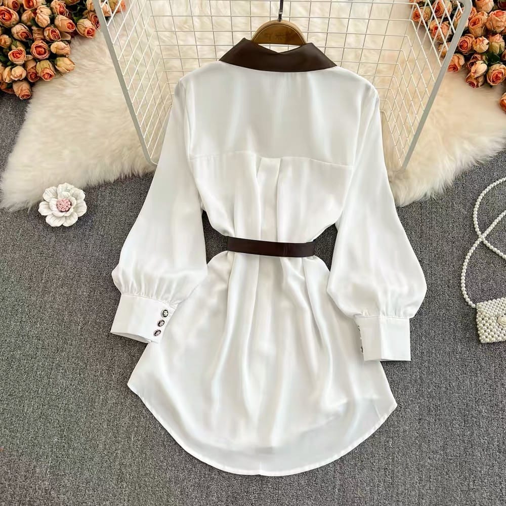 Dinner dates shirt dress SDZZ421 image