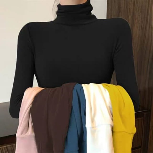 Won’t stop loving you turtle neck top 5KZZ103 image