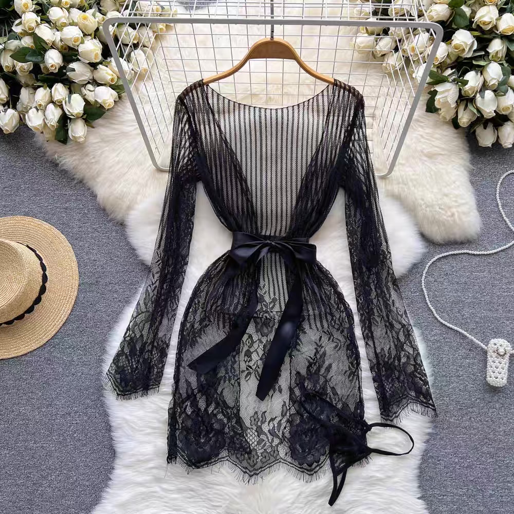 Fight for my love chantily lace set SW103 image