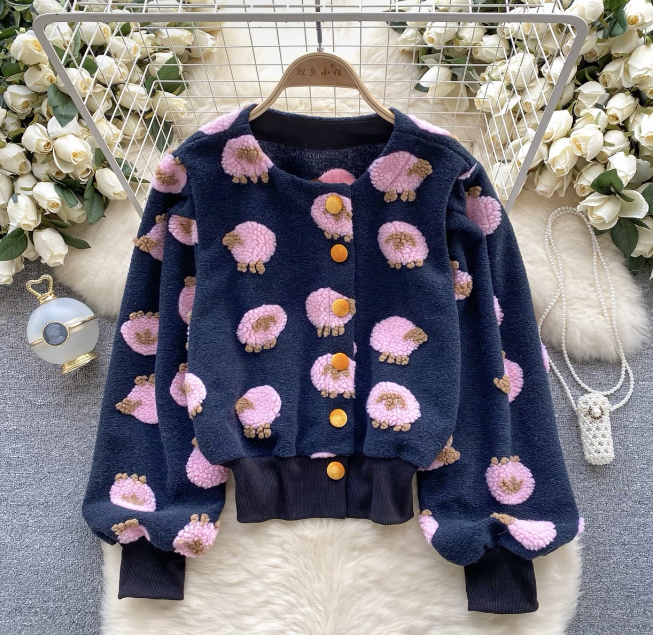 Night in Denver embroidery sweater SZZ811 image