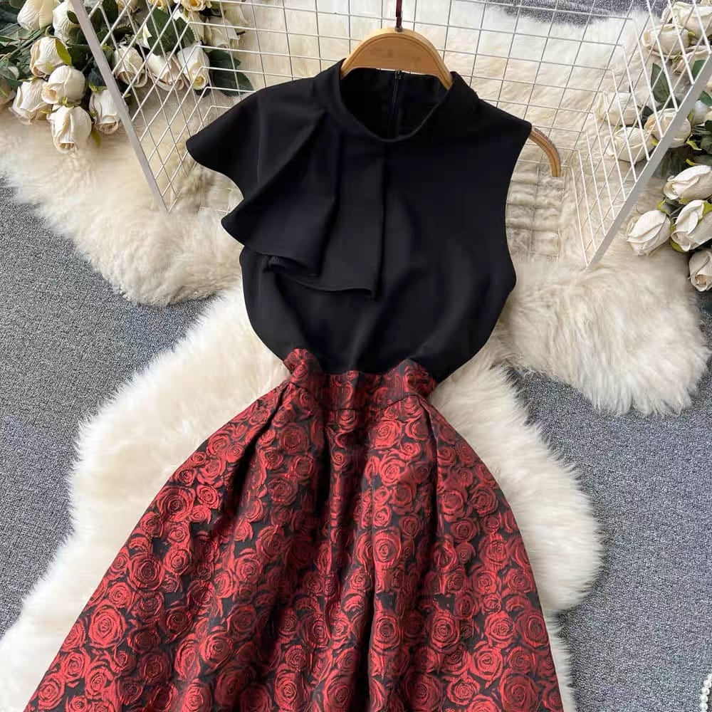 Lois brocade lace dress FD150 image