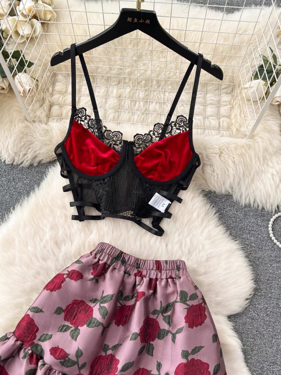 Glamorous Barbie floral set TPZZ2613 image