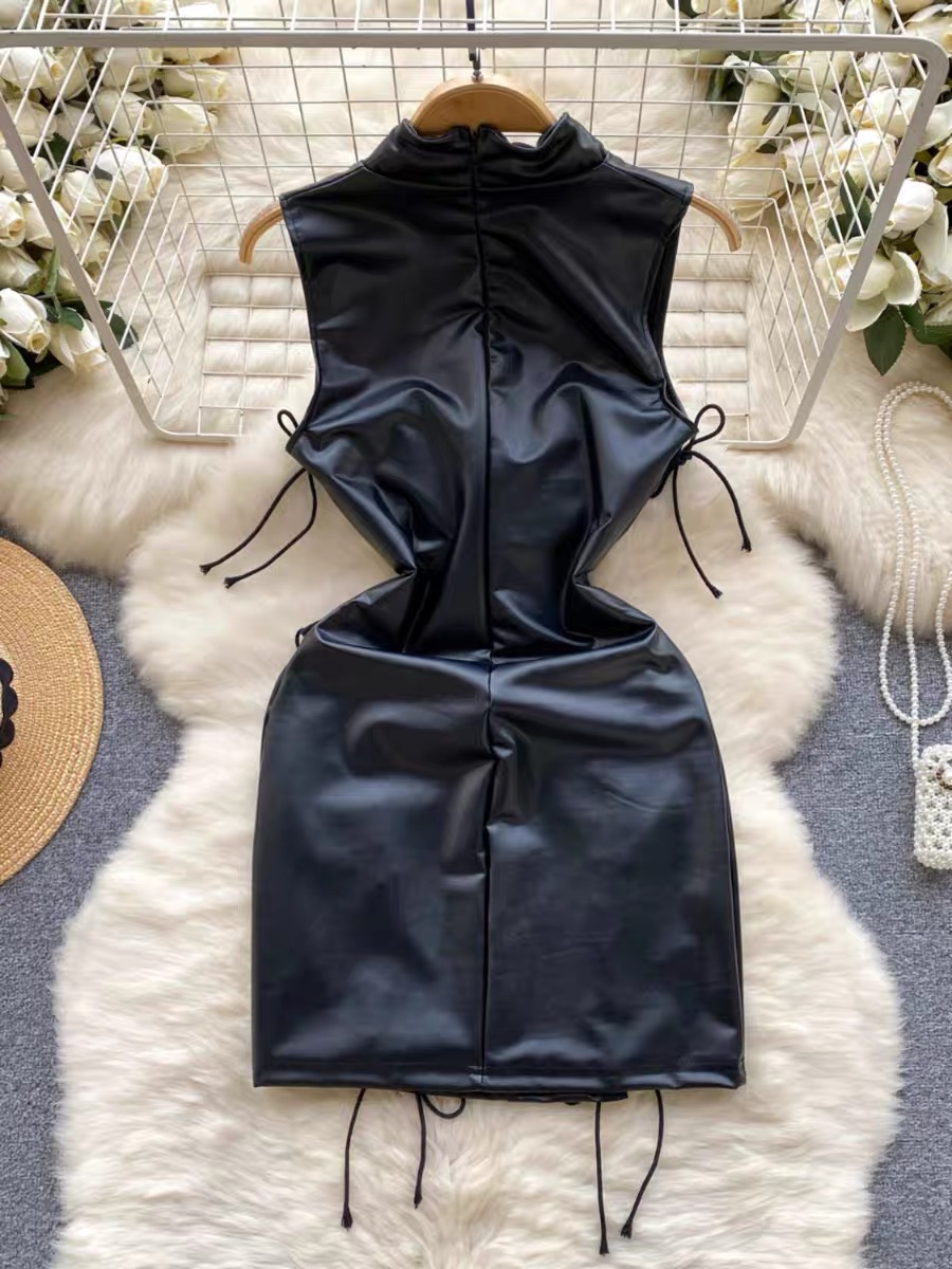 So effortless leather dress CBC439 image