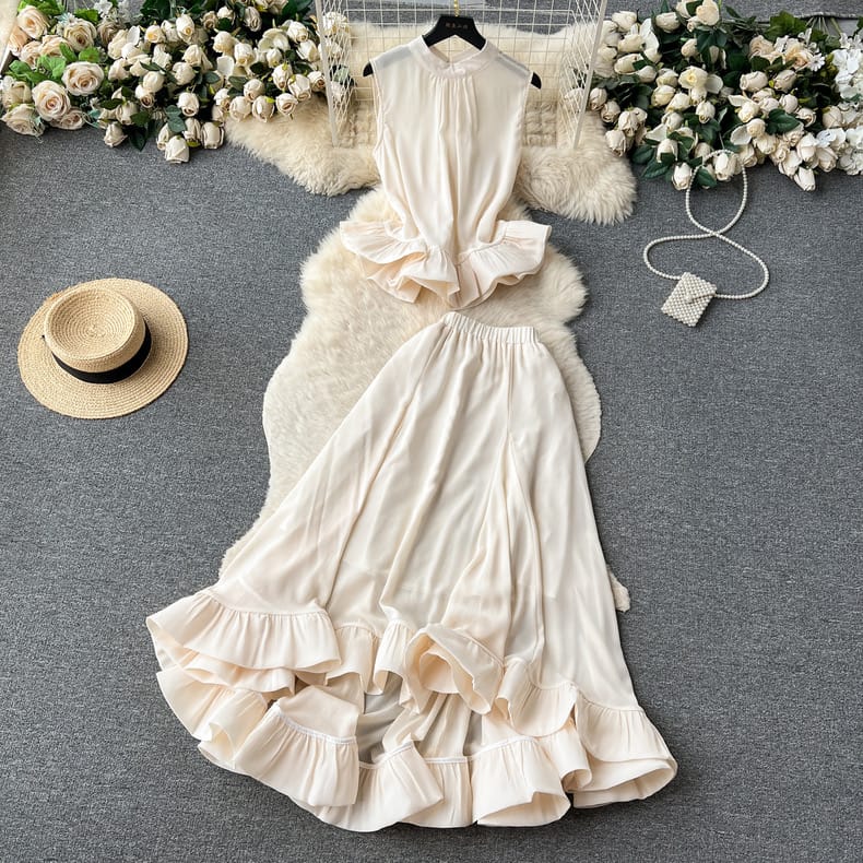 Caught in your trap ruffle set TPZZ3317 image