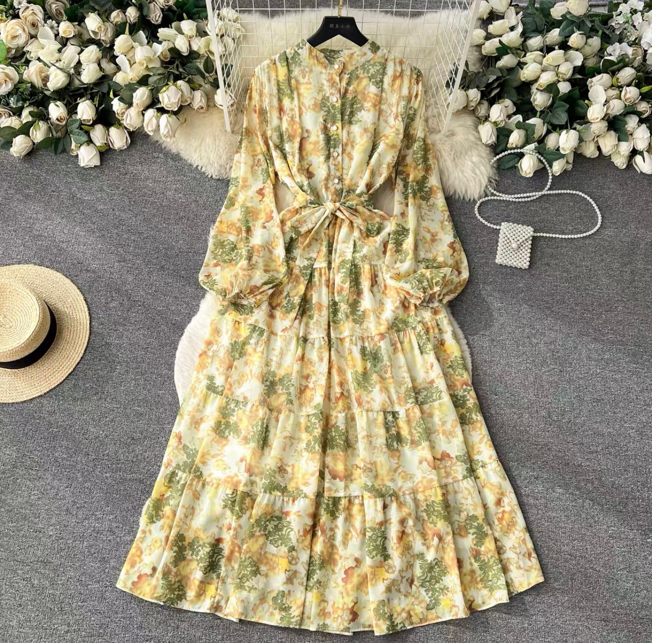 First option floral dress CD535 image