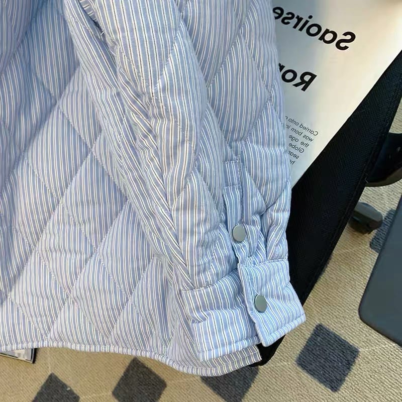 Out with my man bomber shirt jacket CJ107 image