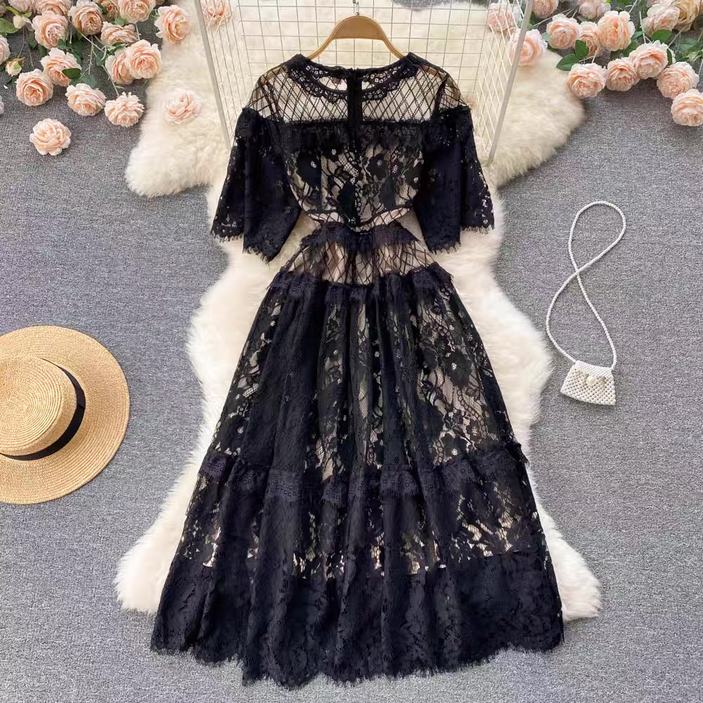 Fantasia night all lace dress FD38 image