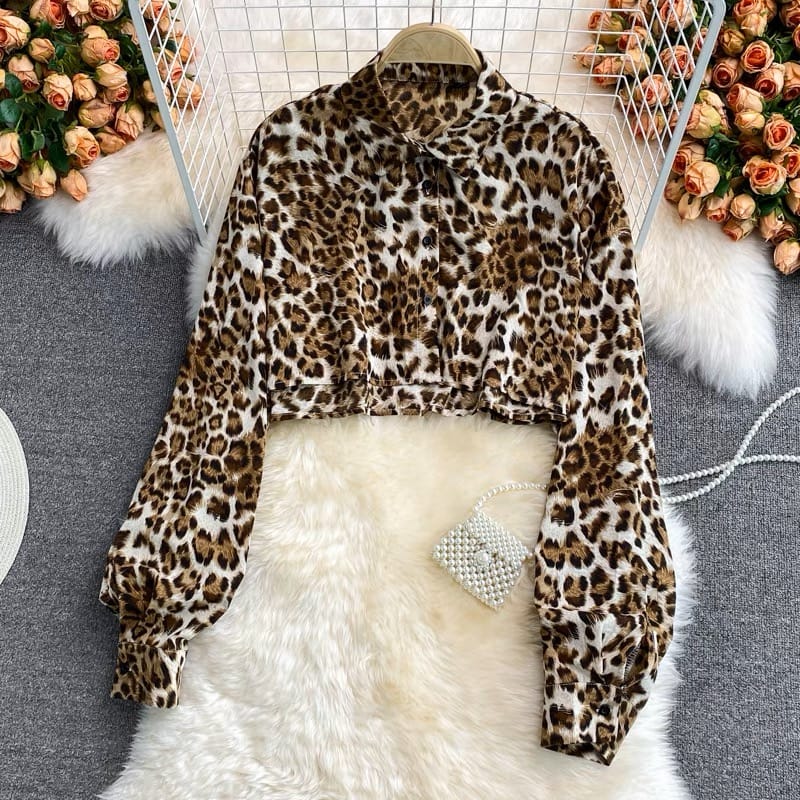 Wild for you crop top image