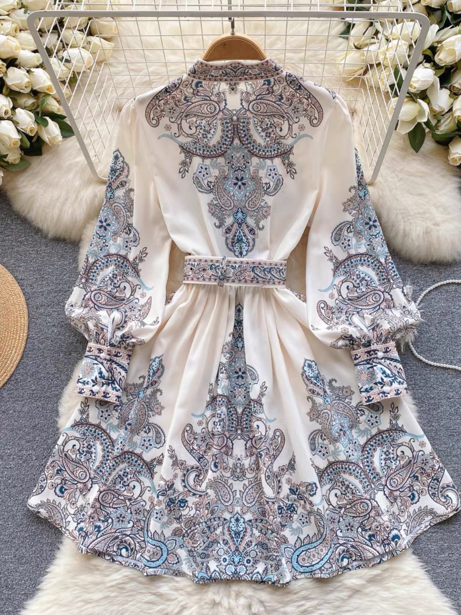 My gorgeous nightmare print dress ED181 image