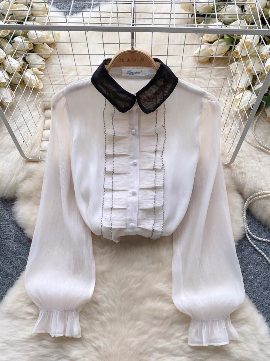 Naughty graduate blouse BE176 image